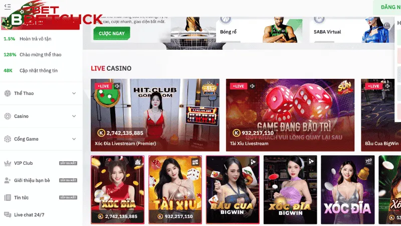 Tính năng quản lý đại lý BBet hiện đại