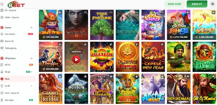 Sản phẩm giải trí có tại BBet