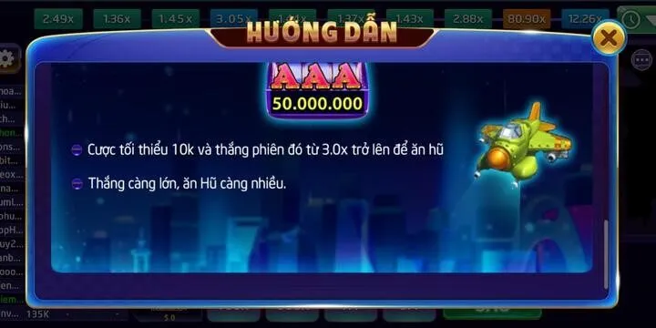 Cách tính tiền thắng trong game bay Aviator BBet