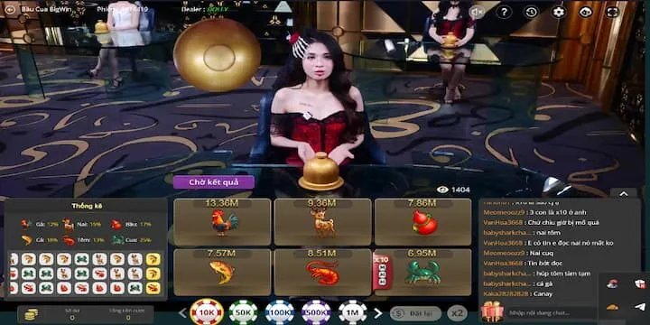 Cách chơi Bầu cua Bigwin BBET chi tiết