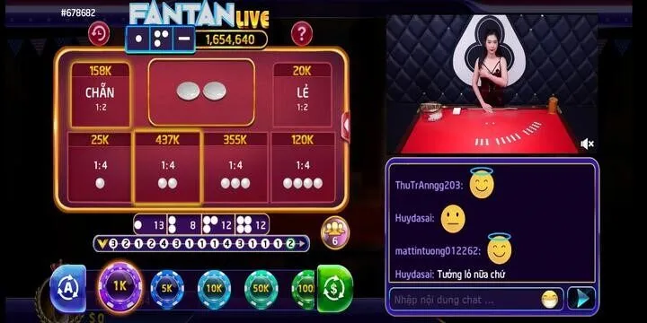 Hướng dẫn chơi Fantan Live BBET cho người mới