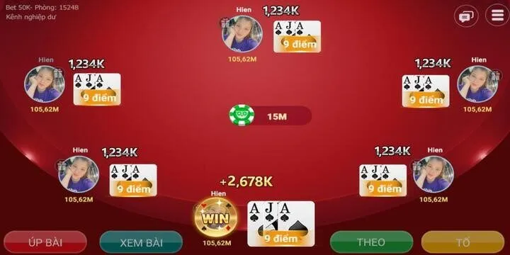 Liêng BBET và cấu trúc luật chơi cơ bản