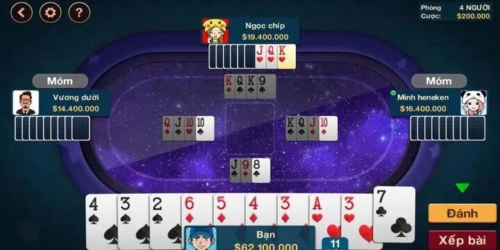 Kinh nghiệm chơi bài Phỏm  BBET không món chắc thắng