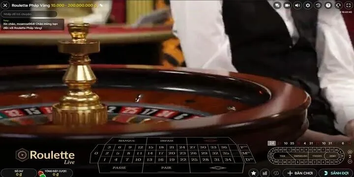 Tham gia game Roulette BBET siêu dễ