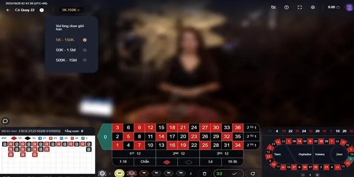 Chiến thuật chơi Roulette BBET chắc thắng