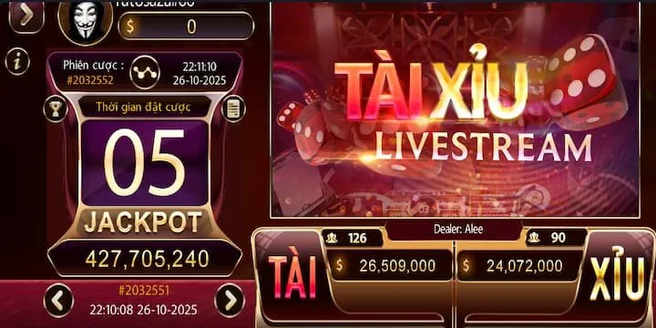 Tài xỉu livestream BBET hứa hẹn không gian giải trí hấp dẫn