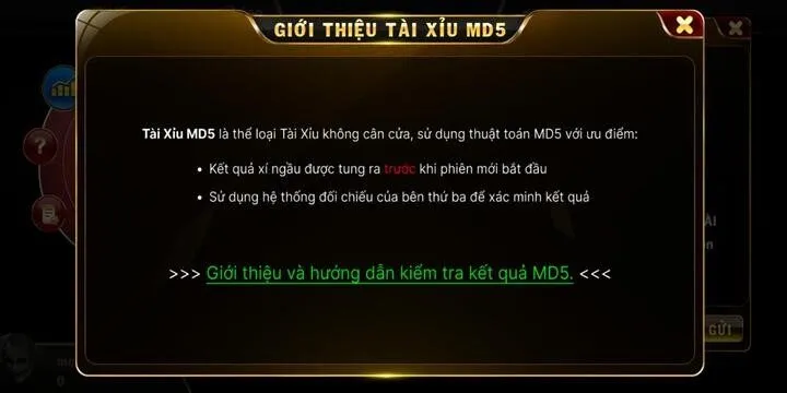 Giới thiệu tổng quan về tài xỉu MD5 BBet 2025