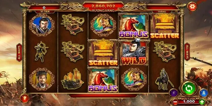 Tam quốc tranh hùng BBet đặc sắc và mới mẻ