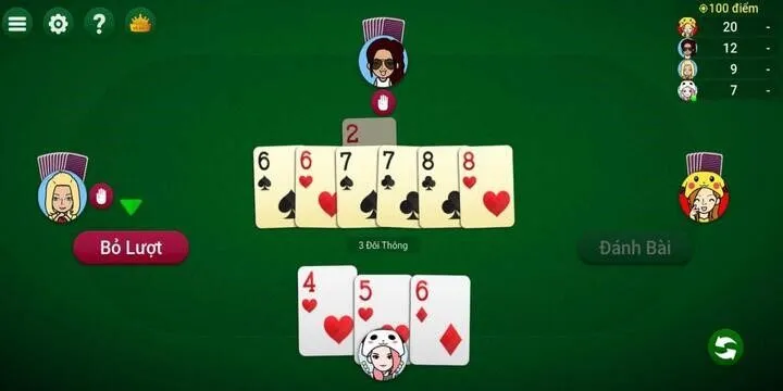 Cách tính tiền trong trò chơi tiến lên BBet hiện nay