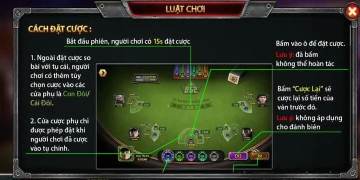 cách chơi và tính tiền Xì dách Spiderman BBet đơn giản và dễ hiểu